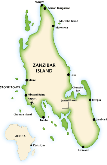 خرائط واعلام زنجبار 2012 -Maps and flags of Zanzibar 2012